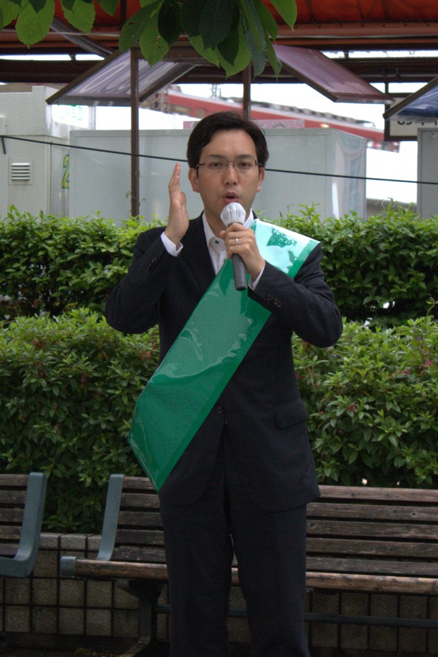 (5月19日、守口市内にて)