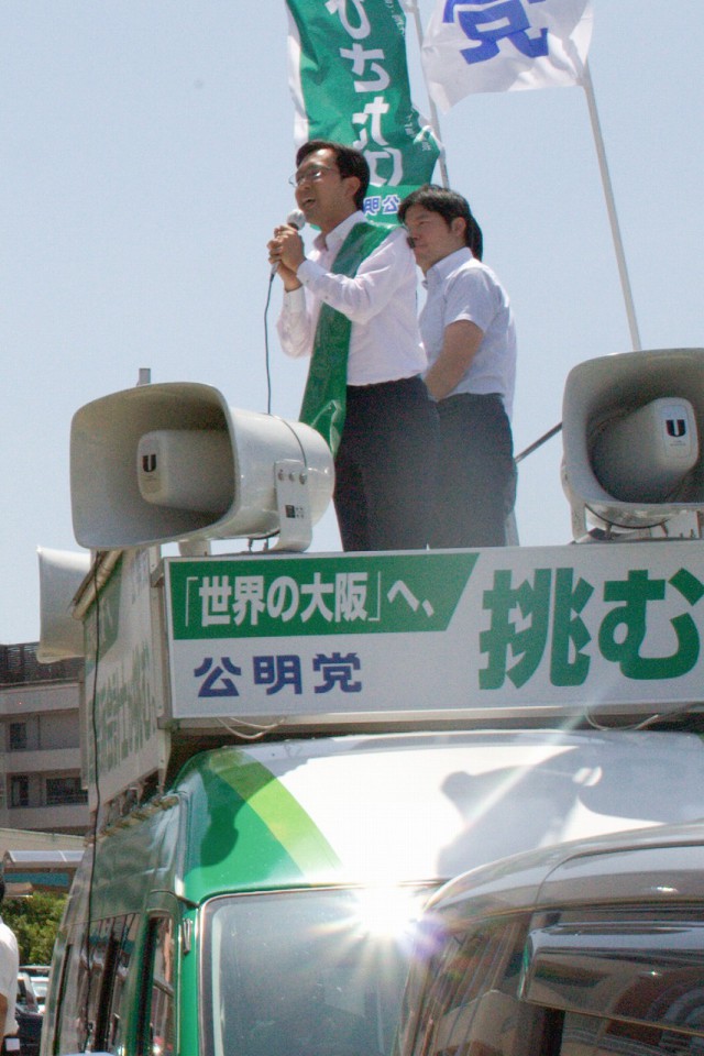 (6月16日、泉南市内にて)
