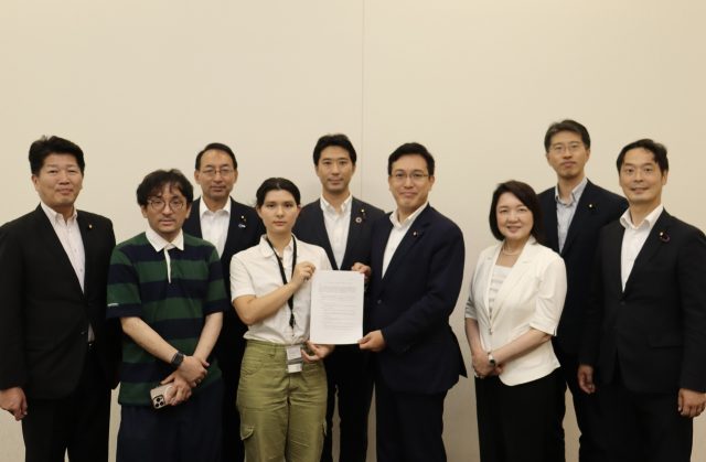 若者の声を国際社会へ――公明党青年委員会に制度整備を要望 イメージ